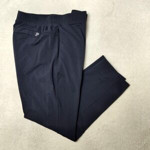 Public Rec Jogger Pants Men 36x30 Blue Slim Jersey Drawstring Pockets Activewear